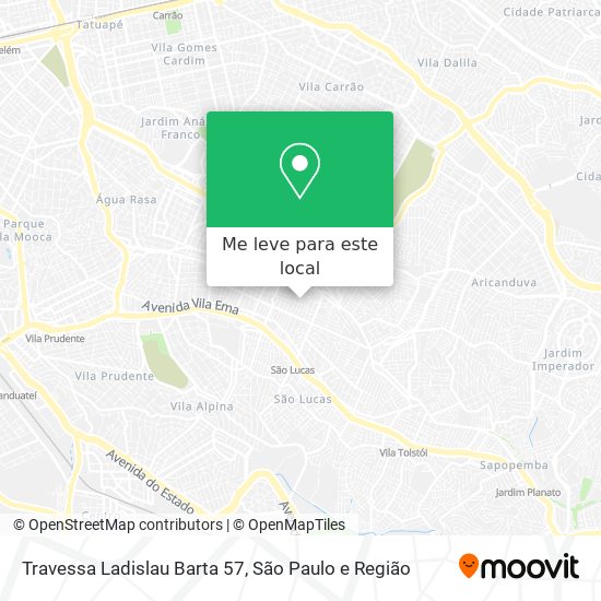 Travessa Ladislau Barta 57 mapa
