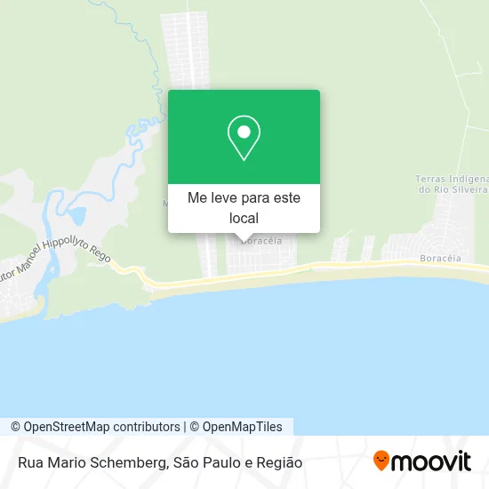 Rua Mario Schemberg mapa