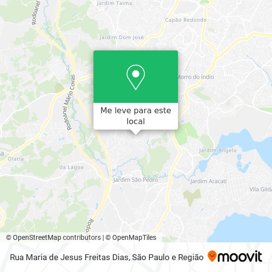 Rua Maria de Jesus Freitas Dias mapa