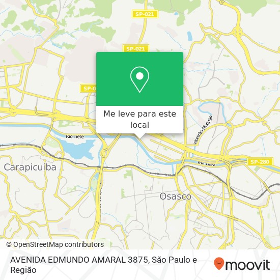 AVENIDA EDMUNDO AMARAL 3875 mapa
