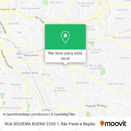 RUA SIQUEIRA BUENO  2200 1 mapa