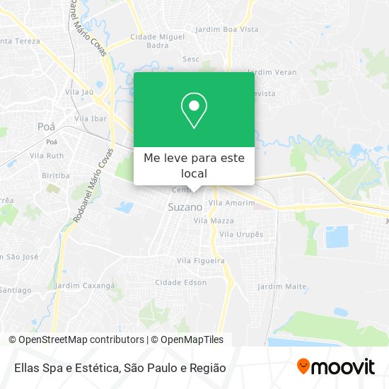 Ellas Spa e Estética mapa