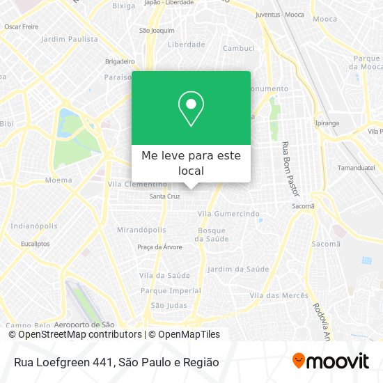 Rua Loefgreen 441 mapa