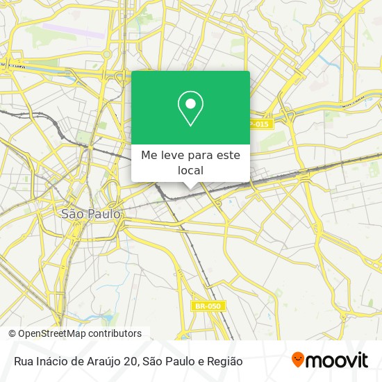 Rua Inácio de Araújo 20 mapa