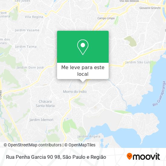 Rua Penha Garcia 90 98 mapa
