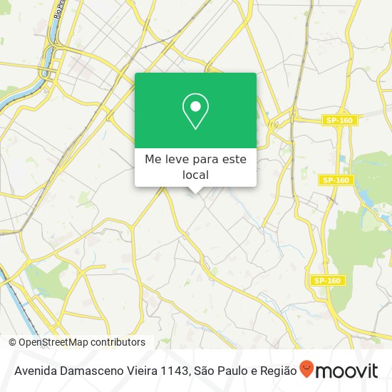 Avenida Damasceno Vieira  1143 mapa