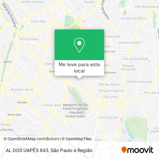 AL DOS UAPÊS 843 mapa