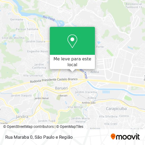 Rua Maraba 0 mapa