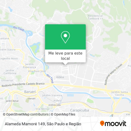 Alameda Mamoré 149 mapa
