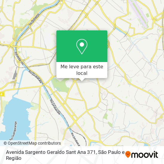 Avenida Sargento Geraldo Sant Ana 371 mapa