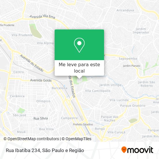 Rua Ibatiba 234 mapa