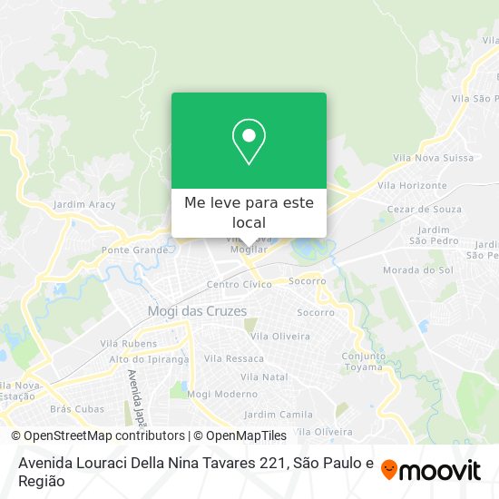 Avenida Louraci Della Nina Tavares 221 mapa
