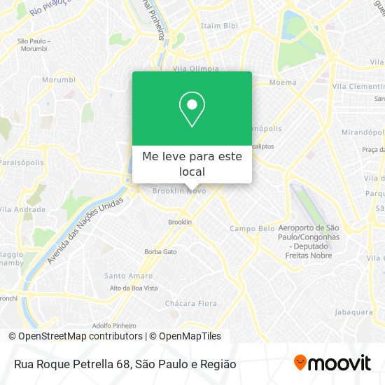 Rua Roque Petrella 68 mapa