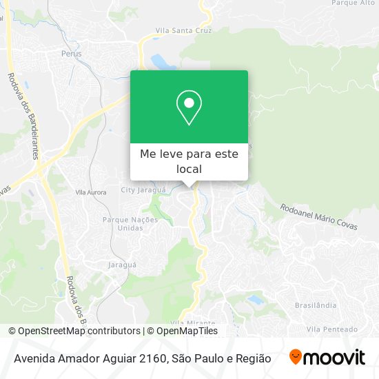 Avenida Amador Aguiar 2160 mapa