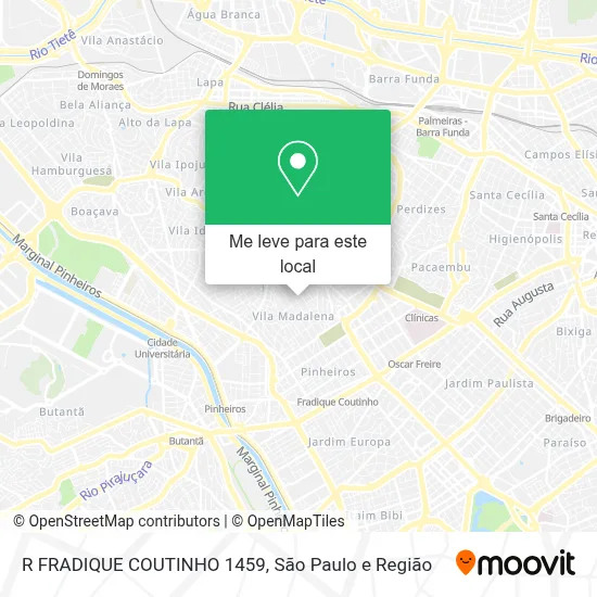 R FRADIQUE COUTINHO 1459 mapa