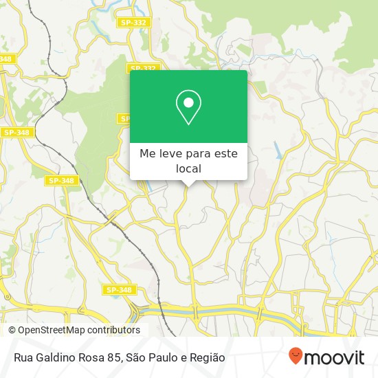 Rua Galdino Rosa 85 mapa