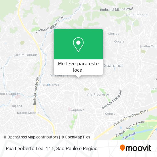 Rua Leoberto Leal 111 mapa