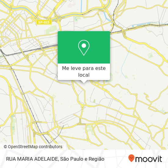 RUA MARIA ADELAIDE mapa