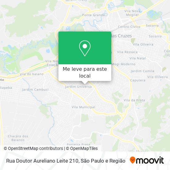 Rua Doutor Aureliano Leite 210 mapa