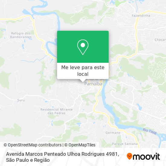 Avenida Marcos Penteado Ulhoa Rodrigues 4981 mapa