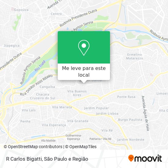 R Carlos Bigatti mapa
