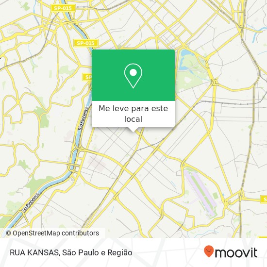 RUA KANSAS mapa