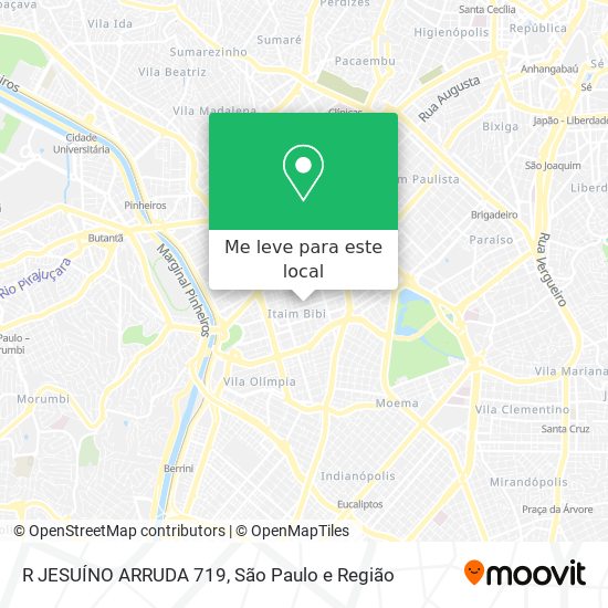 R JESUÍNO ARRUDA 719 mapa