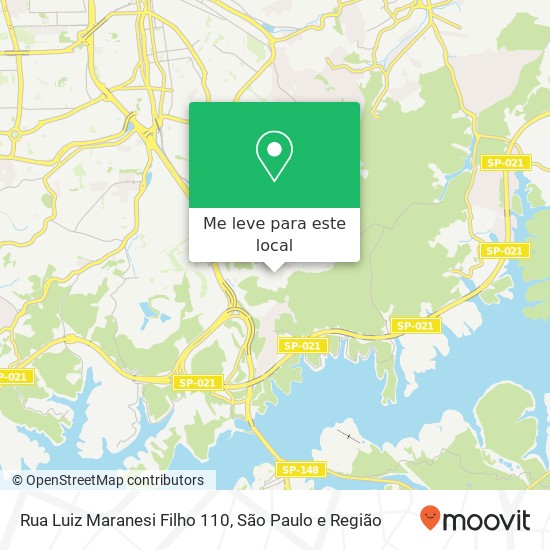 Rua Luiz Maranesi Filho 110 mapa