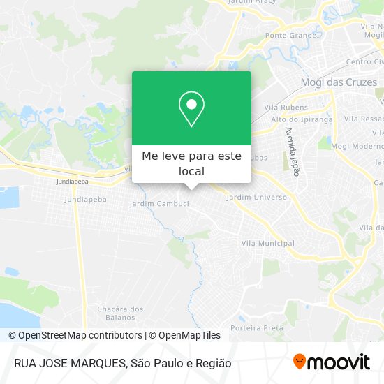 RUA JOSE MARQUES mapa