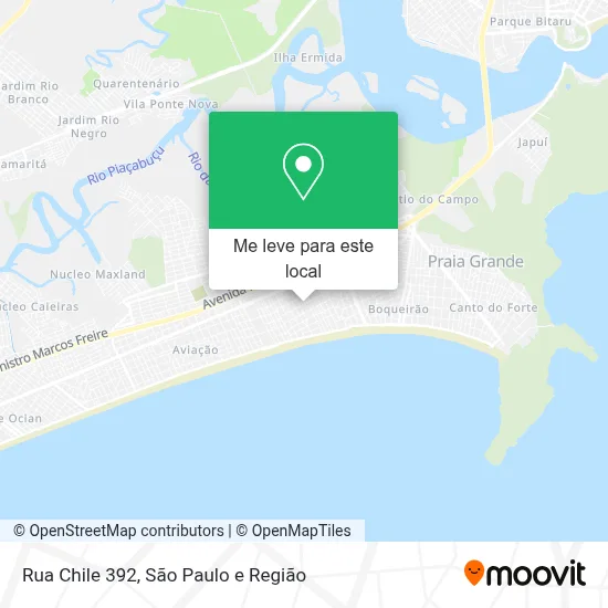 Rua Chile 392 mapa