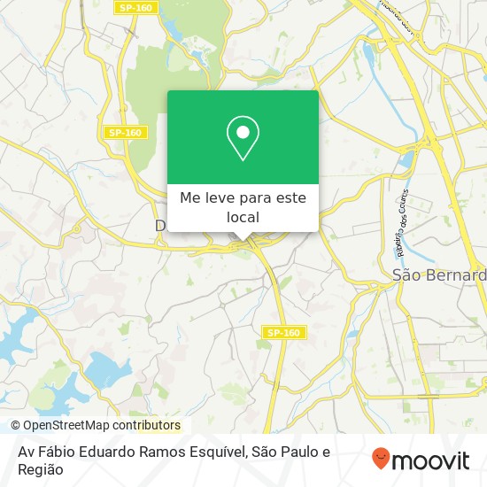 Av  Fábio Eduardo Ramos Esquível mapa