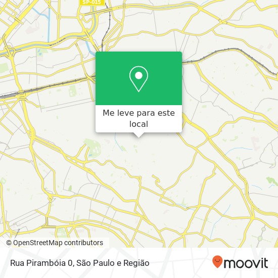 Rua Pirambóia 0 mapa