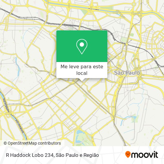 R Haddock Lobo 234 mapa