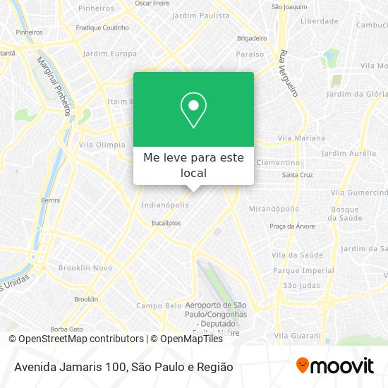 Avenida Jamaris 100 mapa