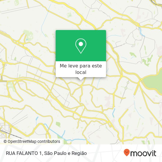 RUA FALANTO 1 mapa