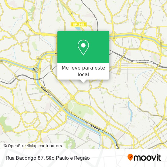 Rua Bacongo 87 mapa