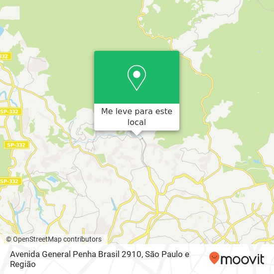 Avenida General Penha Brasil 2910 mapa