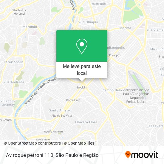 Av  roque petroni 110 mapa
