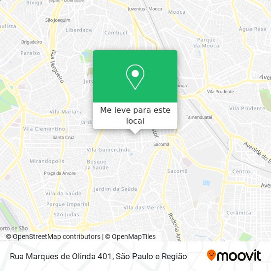 Rua Marques de Olinda 401 mapa