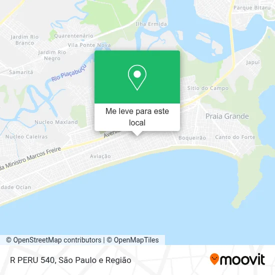 R PERU 540 mapa