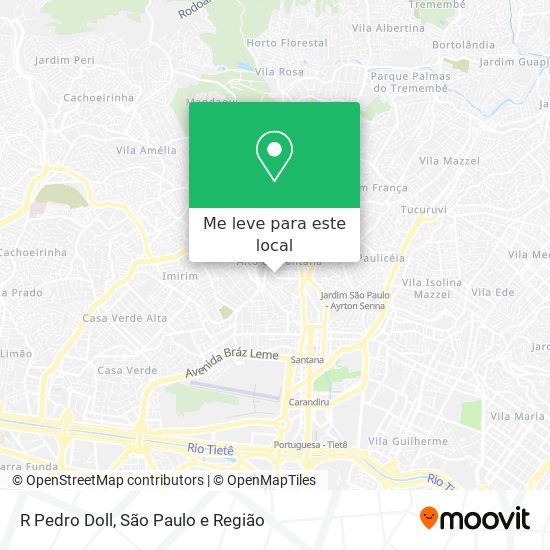 R Pedro Doll mapa