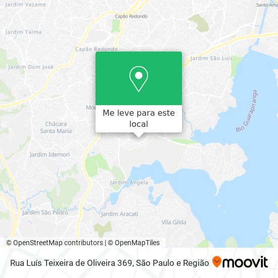 Rua Luís Teixeira de Oliveira 369 mapa