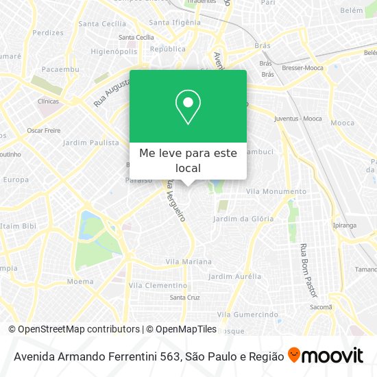 Avenida Armando Ferrentini 563 mapa