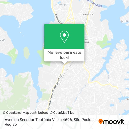 Avenida Senador Teotônio Vilela 4696 mapa