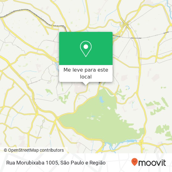 Rua Morubixaba 1005 mapa