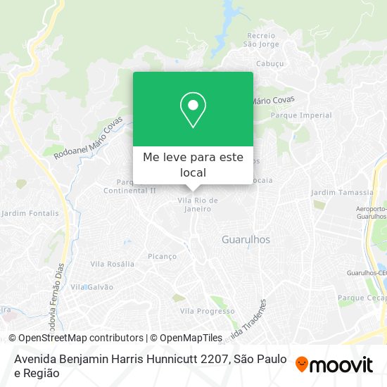Avenida Benjamin Harris Hunnicutt 2207 mapa