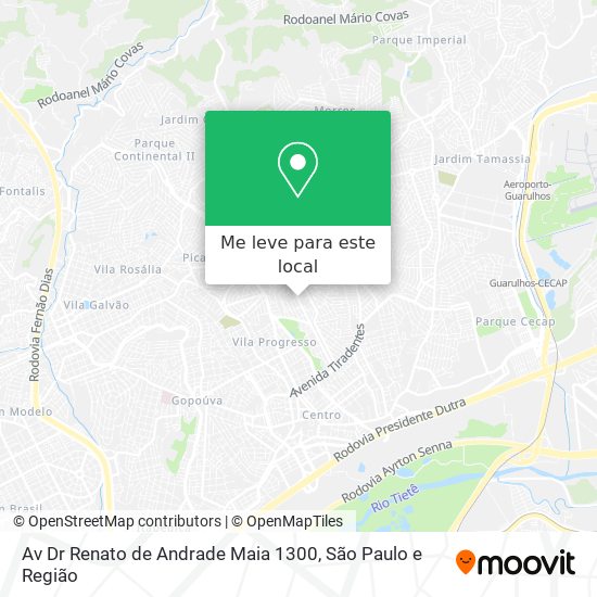 Av Dr Renato de Andrade Maia  1300 mapa