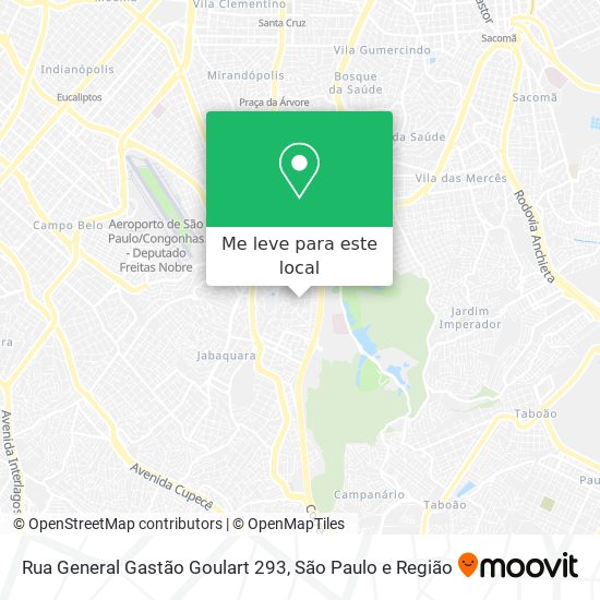 Rua General Gastão Goulart 293 mapa