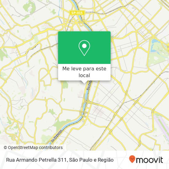 Rua Armando Petrella 311 mapa