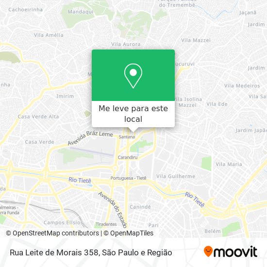 Rua Leite de Morais 358 mapa